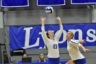 Volleyball vs Emerson  Wheaton College Women's Volleyball vs Emerson College. - Photo by Keith Nordstrom : Wheaton, Volleyball, VB2019